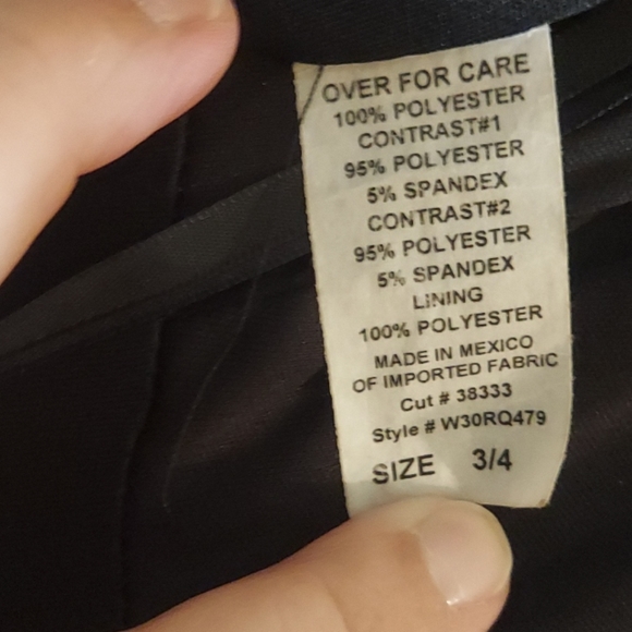 Windsor Black Top with Mesh Midriff Floral Pink and Tulle Train Full Skirt Dress - Picture 8 of 12